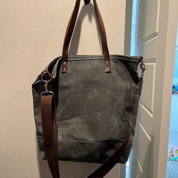 Waxed Canvas Tote (From Etsy) - Picture 3 of 4